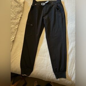 FIGS Jogger Scrubs Black S/P